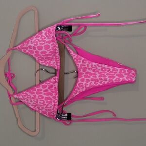 Pink bikini